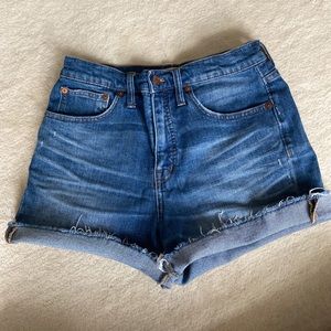 Madewell denim shorts